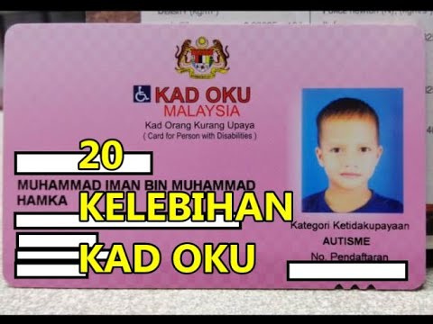 20 kelebihan Kad OKU: No. 19 amat terkejut!