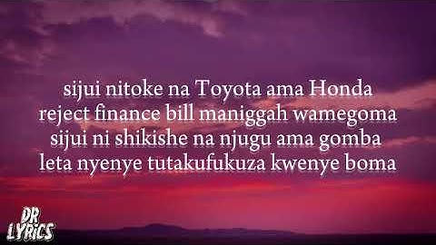 Mr.Right - SIJUI ft Scar Mkadinali  Official (lyrics) @wastedbandits247  @ScarMkadinali-t1r