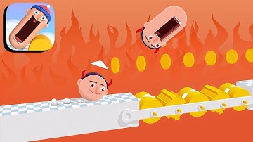 Hopping Heads ​- All Levels Gameplay Android,ios (Levels 23-24)