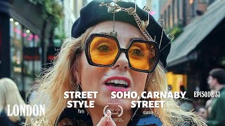 WHAT ARE PEOPLE WEARING IN LONDON? Ft Soho (Autumn Street Fashion) -- Episode 33