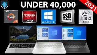 Top 5 Best Laptops Under 40000 in 2021  Best laptop Under 40K For Gaming, Students, Video Editing