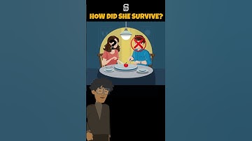Puzzle #380 How did she survive? #shorts #puzzle #riddle #riddles #sphinx #riddlechallenge