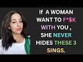 REVEALED  3 Clear Signs a Woman Wants Intimacy With You   Female Psychology