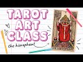 60 Minute Tarot Art-Making Class: The Hierophant