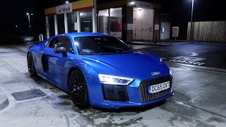 My First Drive In a AUDI R8 V10 Plus! (610HP)