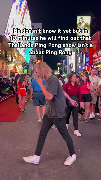 Thailand Ping pong show 🫣 #thailand #pattaya #comedy #funny #thai