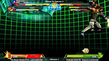 The Break Weekly #133 - MvC3 W1 - Wetbucket VS Vorg