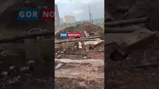 Жители Деревни Под Красноярском Пожаловались На Перебои С Водой Из-За Дорожников