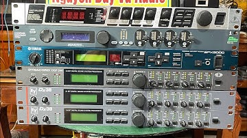 Thiết Bị hổ trợ Âm thanh gia đình và sân khấu Chuyên nghiệp ,Crossover DYNACORD -EV & EFFECT YAMAHA 
