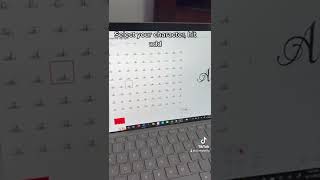How to add font special characters in Cricut Design Space #shortsvideo #shorts