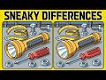 Spot Sneaky Differences – Not Easy, But You’ve Got This! (A Bit Tricky)