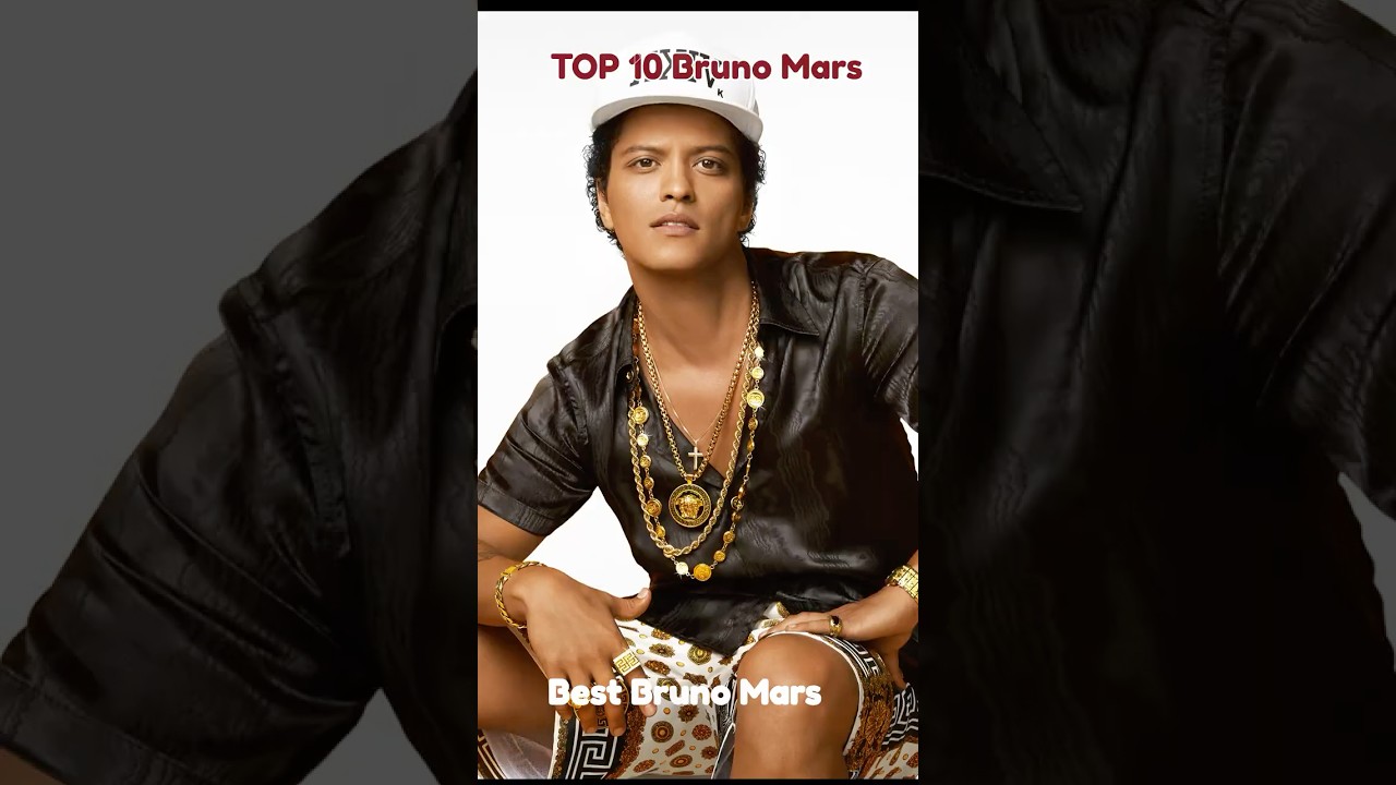 Top 10 Bruno Mars Songs of All Time 🎤🔥 #shorts