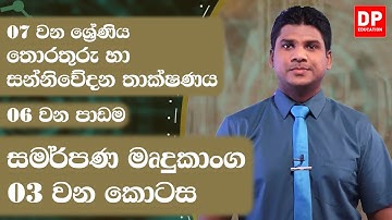 06 වන පාඩම | සමර්පණ මෘදුකාංග  -  03  වන කොටස | 07 වන ශ්‍රේණිය | ICT Grade 07 lesson 06