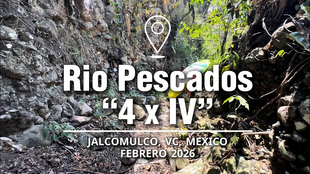 Packrafting Rio Pescados “4 x IV” and Lower Pescados // Packraft in Mexico 