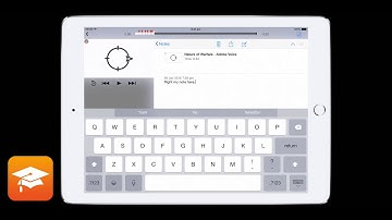 How to use iTunes U - Video 3: How to annotate videos in iTunes U