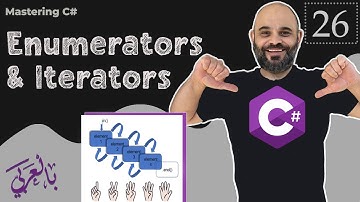 #026 Enumerators Iterators in C# [ شرح بالعربي ] #ienumerator #ienumerable #icomparable