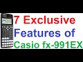 7 Exclusive Cool Features of Casio fx-991EX Classwiz Scientific Calculator