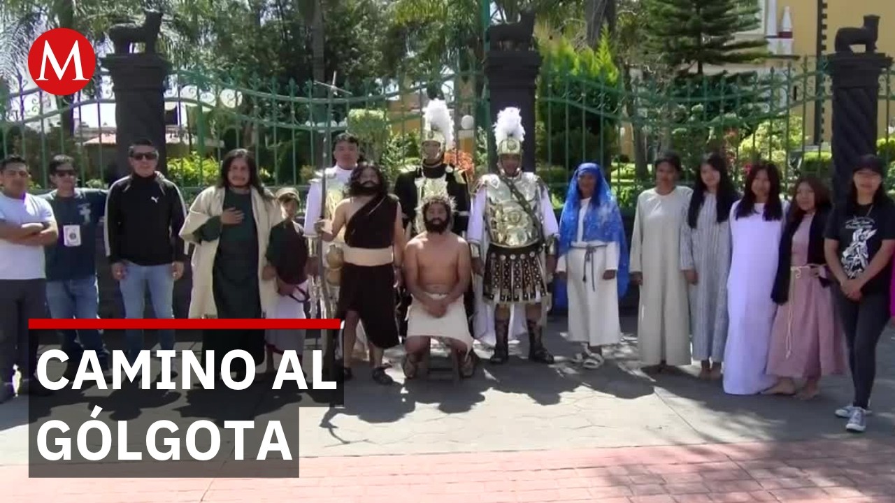 Fe y tradición en Puebla: Así se prepara el Viacrucis de Cuautlancingo