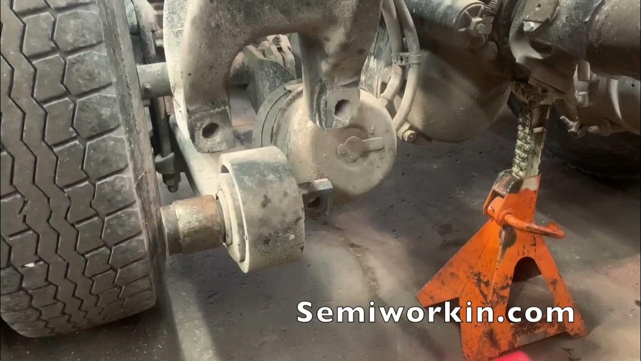 Freightliner Drive Axle Spring Eye Bushings YouTube