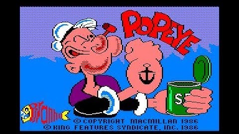 Popeye Review for the Amstrad CPC by John Gage