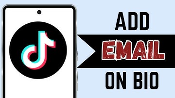 How To Add Email Button On TikTok