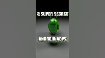 3 Super Secrets Android Apps || #shorts