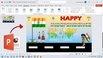 15 August Powerpoint Presentation 🇮🇳 Independence Day Powerpoint Animation | MS Powerpoint 