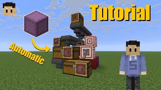 Fully Automatic Shulker Box Crafter for Minecraft Java 1.21+ screenshot 2