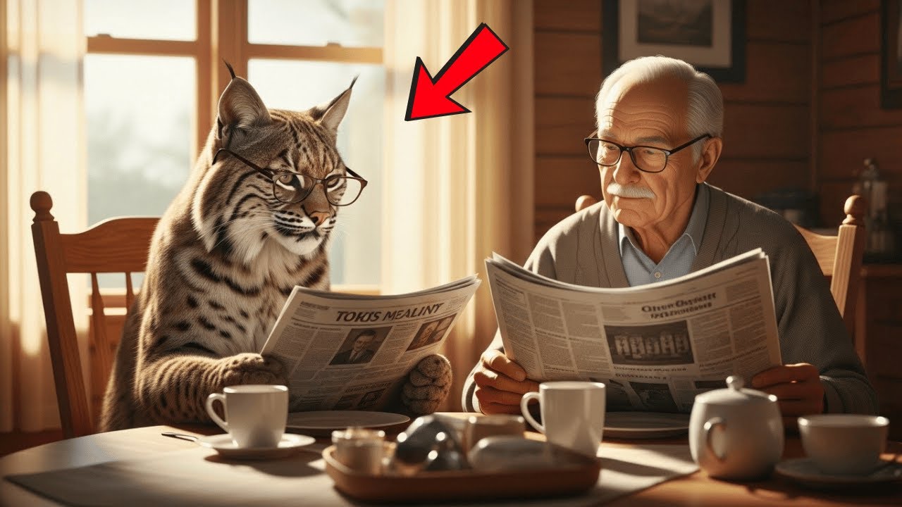 This Bobcat Outsmarts Every Human in the House 😂