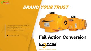 Fail Action Conversion of EL-O-Matic F-Series | Pneumatic Actuators by MTE Ltd.