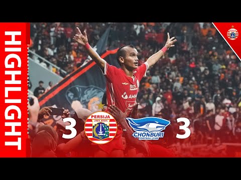 HIGHLIGHT | Persija Jakarta 3-3 Chonburi FC [International Friendly Match]