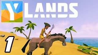 YLANDS - Build, Craft, Explore & Survive! - Episode 1 - Let's Play YLands Gameplay Playthrough
