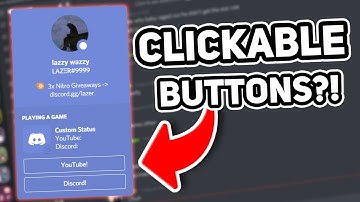 How to add BUTTONS to your Discord Status!