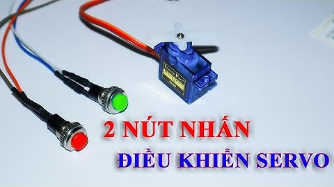 Arduino | Điều khiển RC Servo bằng 2 nút nhấn