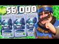 I spent 500 on a dead clash royale account its loaded now