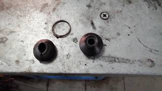 Гольф 4 замена пыльника на рулевом наконечнике