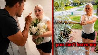 Crazy Ex Showed Up With Flowers Refusing To Accept She Got Dumped
