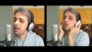 Video thumbnail of "How To Sing a cover of She's Leaving Home Beatles Vocal Harmony - Galeazzo Frudua"