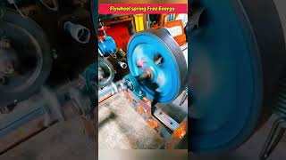 Flywheel springs Free energy machine generator video  #viral #shorts #diy #technology #freeenergy