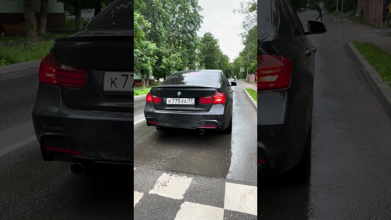 BMW F30 N20B20 управляемый выхлоп 