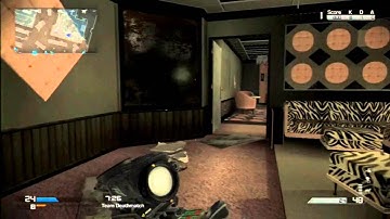 COD Ghosts: LSAT Rushing Class. Team Deathmatch on Octane with commentary