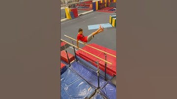 #gymnasticsworkout  p bars dismount