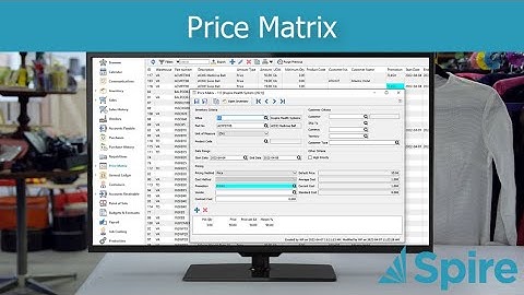 Spire Price Matrix