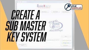 How to Create a Sub Master Key System with Aero Key