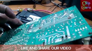 how to repair  no output voltage in ups