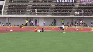 20160925群馬高校新人陸上男子200m予選3組