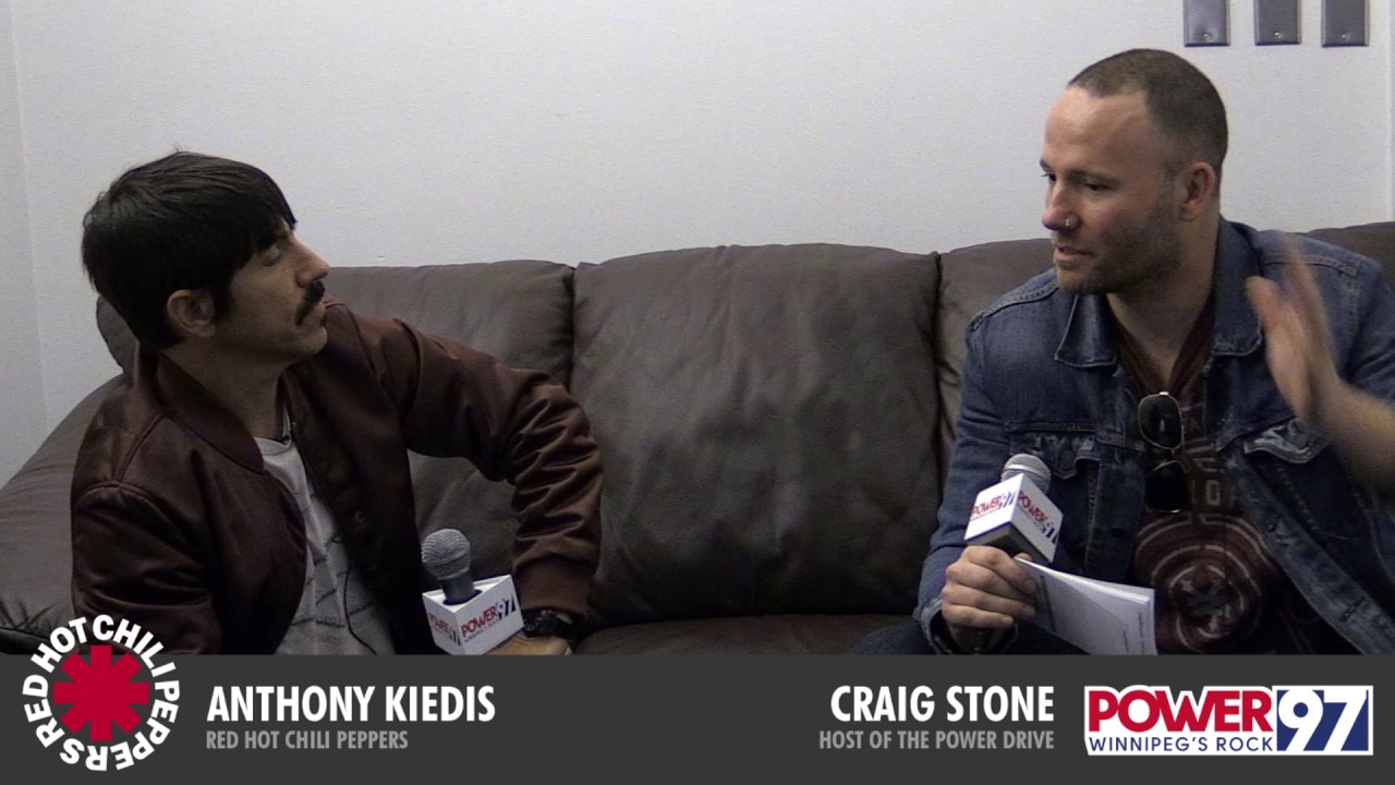 Exclusive interview with Anthony Kiedis of the Red Hot Chili Peppers