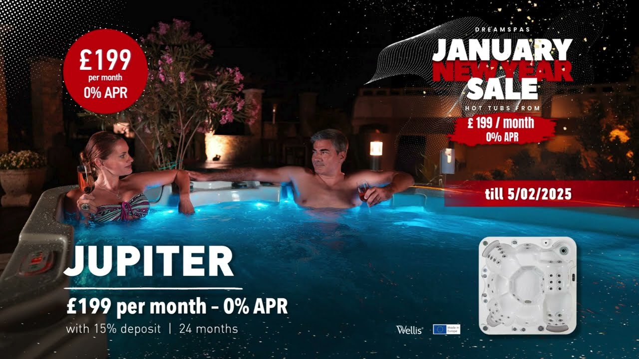 New Year - New You! The best hot tub deals for 2025