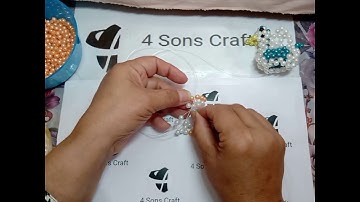How to create 3D Beaded Duck Tutorial