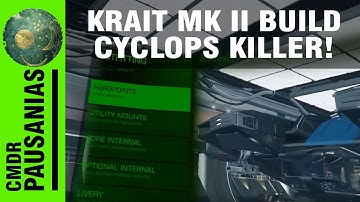 Elite Dangerous - VR - Krait Mk II - My Cyclops Interceptor Killing Build